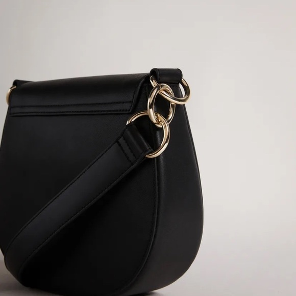 Ted Baker Branded Darcell Webbing Satchel Cross Body Bag (black) - Picture 7 of 10